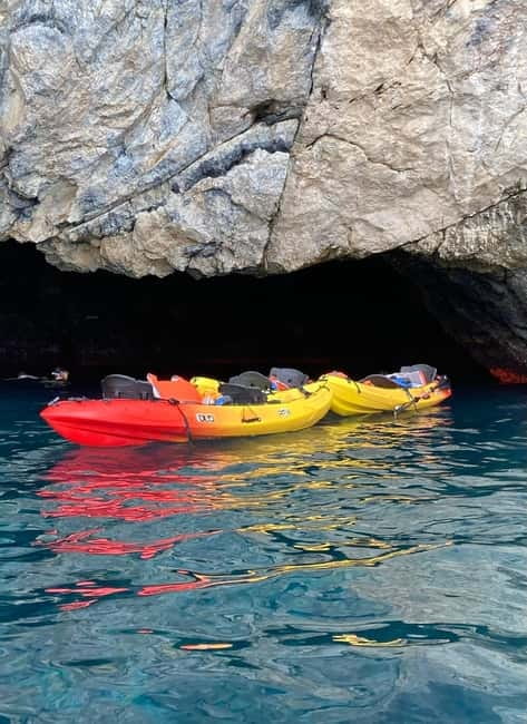 La Herradura: Kayak & Snorkel Tour Maro-Cerro Gordo Reserve - Paddling reality: how hard is 2.5 hours in a kayak?