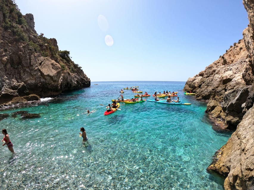 La Herradura: Maro Cliffs Kayak and Snorkeling Tour - Arriving in La Herradura and getting on the water fast