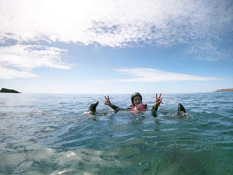 Lagos: Algarve Coasteering and Snorkeling Adventure - Gear check at Ingrina Beach: the part that makes the rest safer