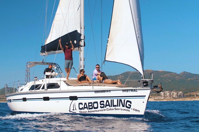 Lands End Luxury Sail and Snorkel Cruise in Cabo San Lucas - Open Bar and Lunch: The Value Math for $105