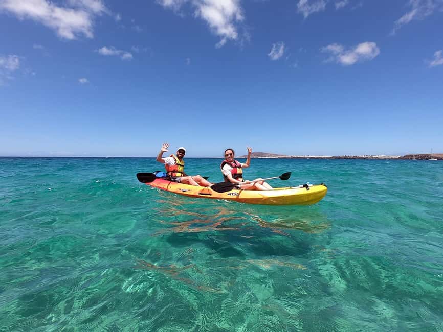 Lanzarote: Kayak and Snorkeling at Papagayo Beach - The return paddle: same sea, different experience
