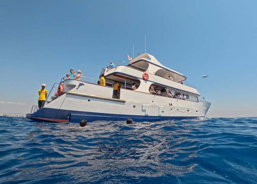 Larnaca Bay Cruise with Snorkeling - Setting Off From Larnaca Marina on the DOREMI