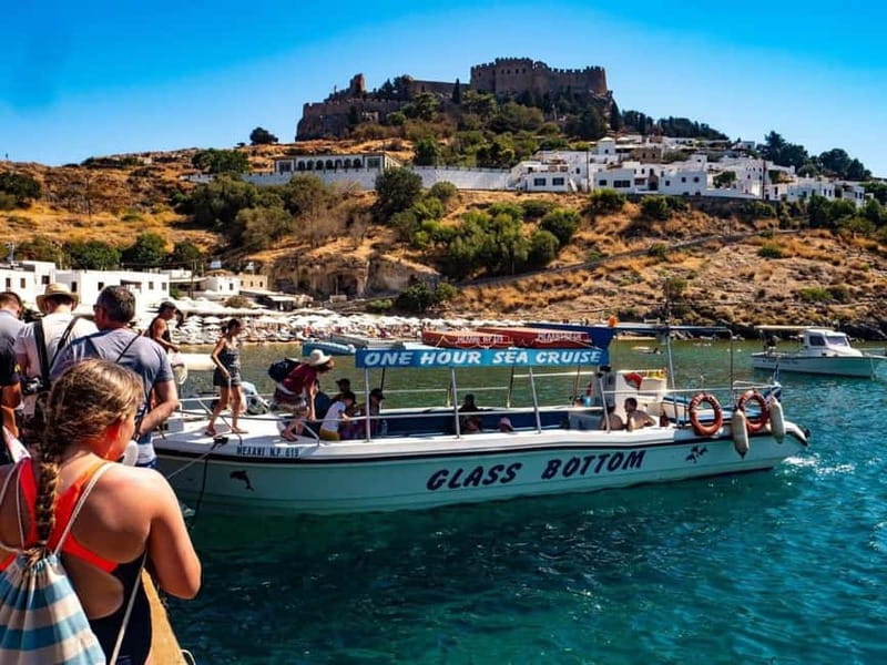 Lindos: Glass Bottom Boat Tour with Snorkeling - Glass-Bottom Boat Melani: what you’re really paying for