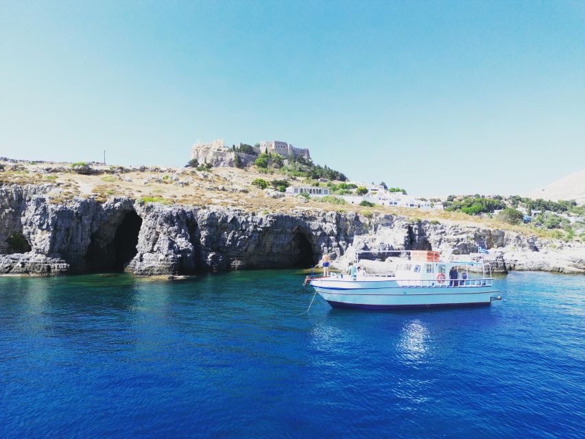 Lindos,Pefkos: All inclusive Swim & Snorkel Boat Cruise - Vlycha Bay to Rhodes coves: why this cruise is worth the time