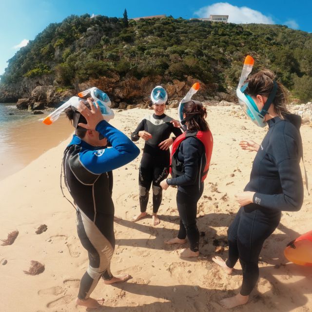 Lisbon: Arrábida Kayak & Wild Beach Snorkeling Pickup Option - Beach hut tea, drinks, and GoPro photos that save your arms from taking selfies