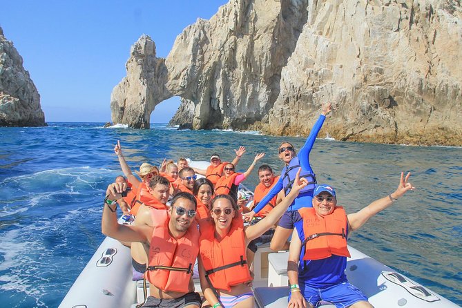 Los Cabos Power snorkel Adventure, Kayaking and Stand-Up Paddle - Marine life chances: dolphins, turtles, manta rays, and whales