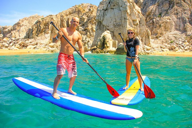 Los Cabos Power snorkel Adventure, Kayaking and Stand-Up Paddle - Boat comfort and safety reality check: no shade, possible rough water