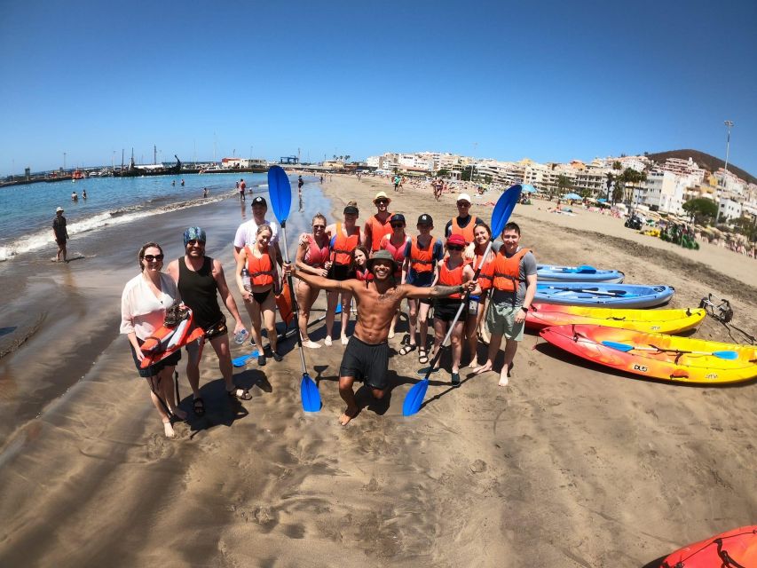Los Cristianos: Kayaking and Snorkeling with Marine Wildlife - The Paddle to Palm-Mar: Scenery, Sunlight, and Wildlife Odds