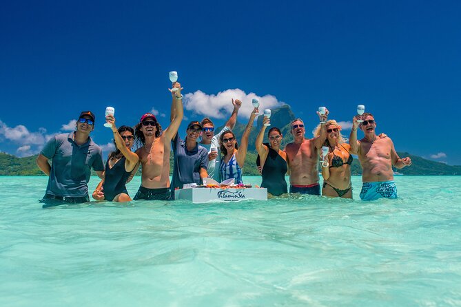 LUXURY Catamaran Bora Bora : Sailing, Snorkeling & Floating Bar - Hidden Beaches and Lounge Time: How to Spend the Cruise Comfortably