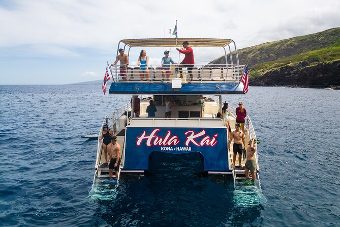 Luxury Kona Coast Snorkel Tour Including Lunch - Kealakekua Bay and the Captain Cook Monument: Wildlife Plus a Real Landmark