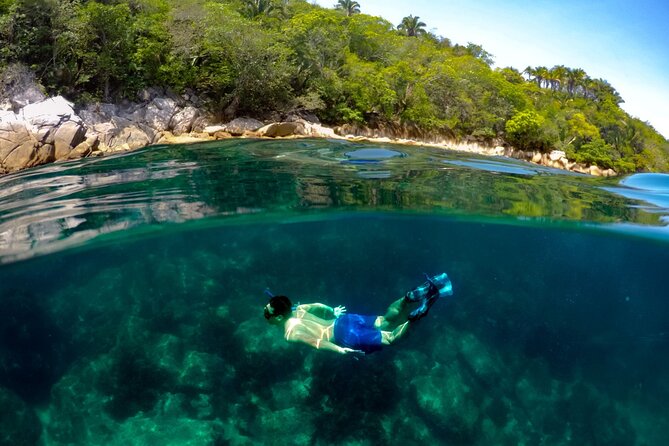 Luxury Yacht & Snorkel with All inclusive Open bar and lunch - Majahuitas Beach: the main stop and the key to the day