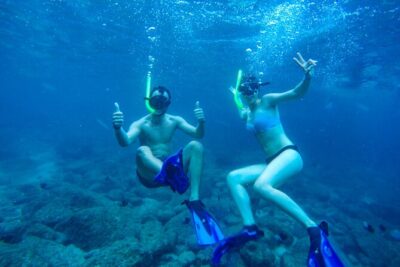 Luxury Yacht & Snorkel with All inclusive Open bar and lunch - The morning cruise: routes change, but the views stay good
