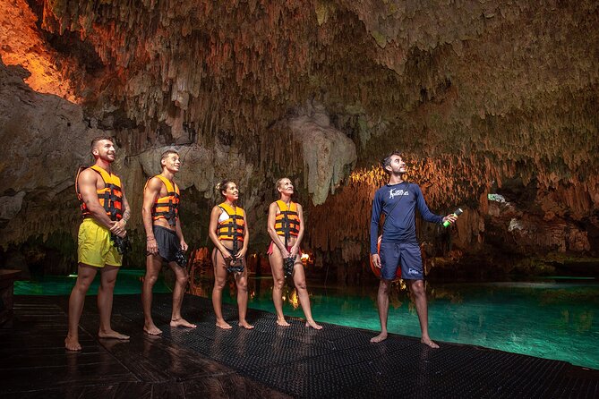 Magical Cenote and Paradise Lagoon Snorkeling Adventure - The cenote swim: caves, cold water, and the no-phone rule