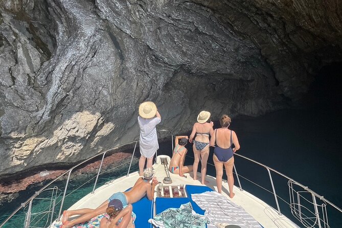 Mallorca Beach & Caves 4hr Boat Trip Drinks, Tapas, SUP & Snorkel - The scenic cruise: caves, cliffs, and the in-between time