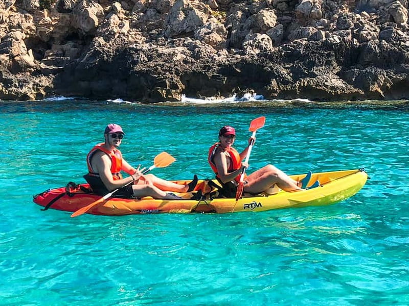 Mallorca: Sea Caves Kayaking Tour, Snorkeling & Snack - Cruising Mallorca’s Cliffs and Sea Caves: What You’ll See at Each Stop