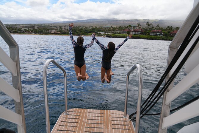 Maui: Molokini and Turtles Luxury Yacht Snorkel - What about whales, and what happens when weather changes the plan
