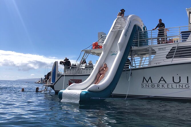 Maui: Molokini & Turtle Town Snorkel & Waterslide Adventure - The Lani Kai II: waterslide fun without the big-tour feeling