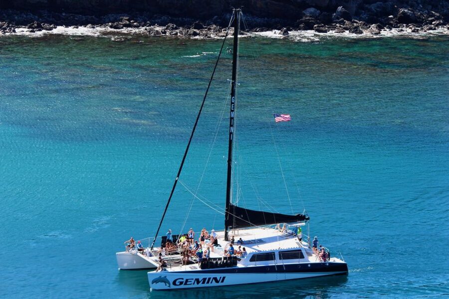 Maui: Snorkeling and Sailing Adventure with Buffet Lunch - Honolua Bay and the west Maui snorkeling plan