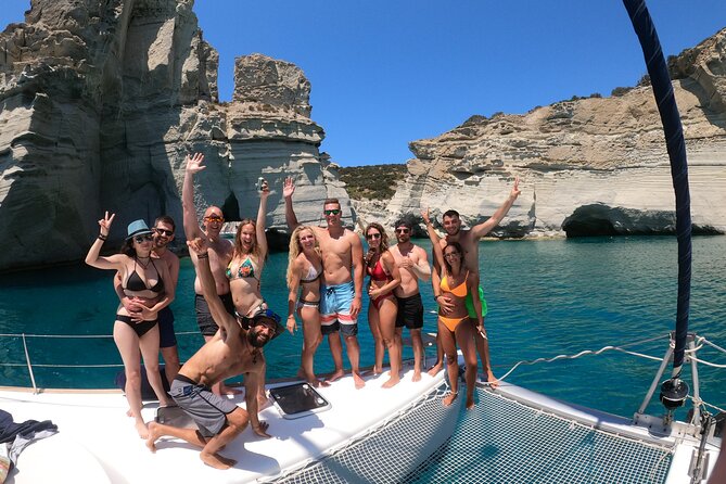 Milos caves snorkelling Catamaran Cruise in a small group - Weather reality: how to plan for a changeable sea day