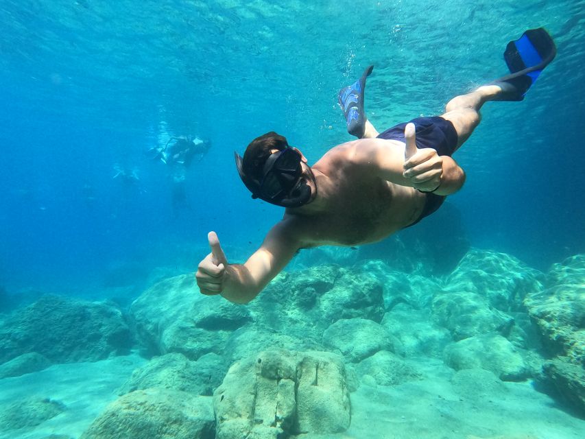 Milos: Half-Day Speedboat Cruise to Klefiko with Snorkeling - The south-coast switch: Gerakas, Tsigrado, and Cape Spathi when winds rise