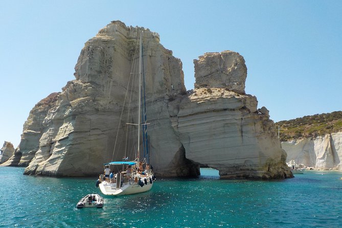 Milos Small-Group Full-Day Cruise with Snorkelling and Lunch - The day’s flow: from Klima and Adamas to caves, lunch, and caldera views