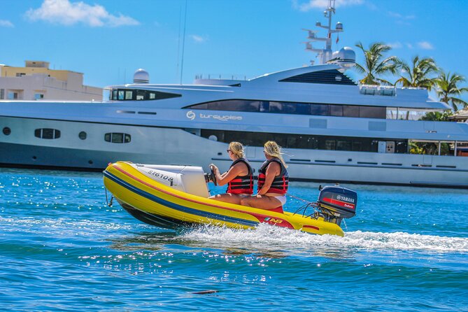 Mini-Speed Boat 3 Hour Snorkeling Adventure - Simpson Bay Lagoon Cruising and Those Yacht Views