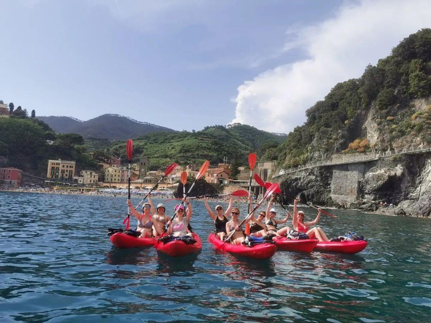 Monterosso al Mare: Monterosso Kayak and Snorkeling Tour - Kayaking is the best way to see Monterosso from a quieter angle