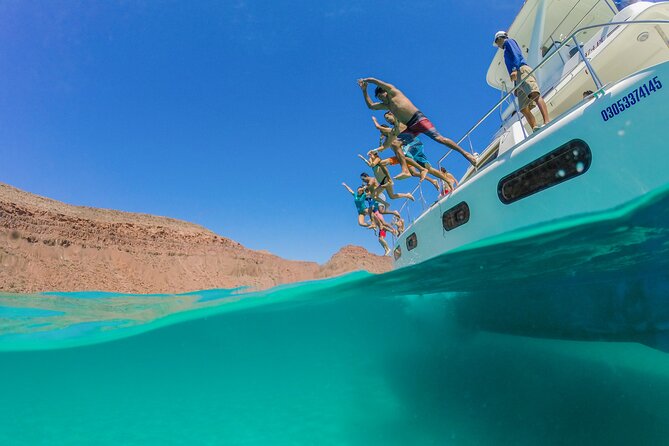 Multimillion Yacht Cabo Cruise Sunset or Snorkel Optional PICKUP! - Sunset timing: what to bring and what to expect as the sky cools