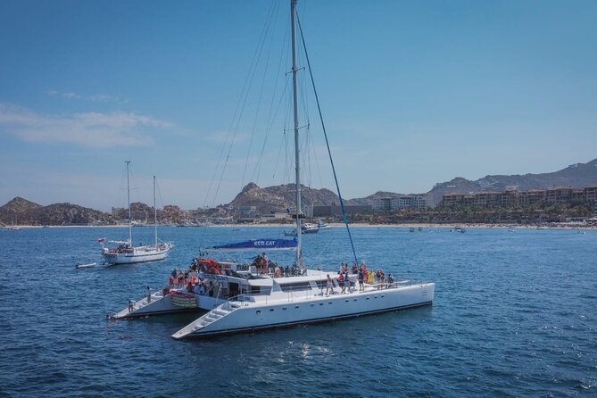 Multimillion Yacht Cabo Cruise Sunset or Snorkel Optional PICKUP! - Snorkel optional: when the 1 pm cruise might be a better fit