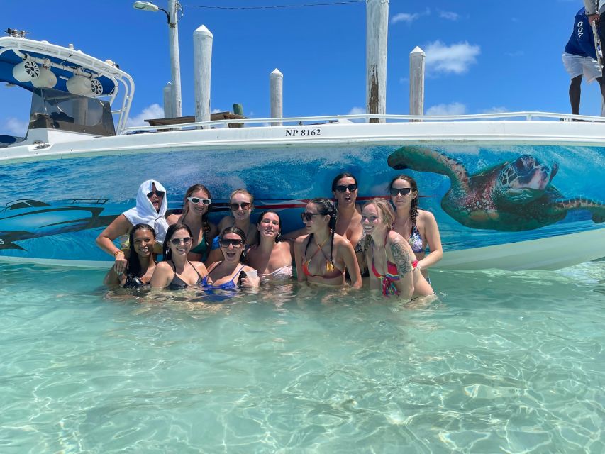 Nassau: Pigs, Snorkel, Turtles, Lunch, Private Beach Club - Oasis Ocean 7 private beach club on Rose Island and Da Nest