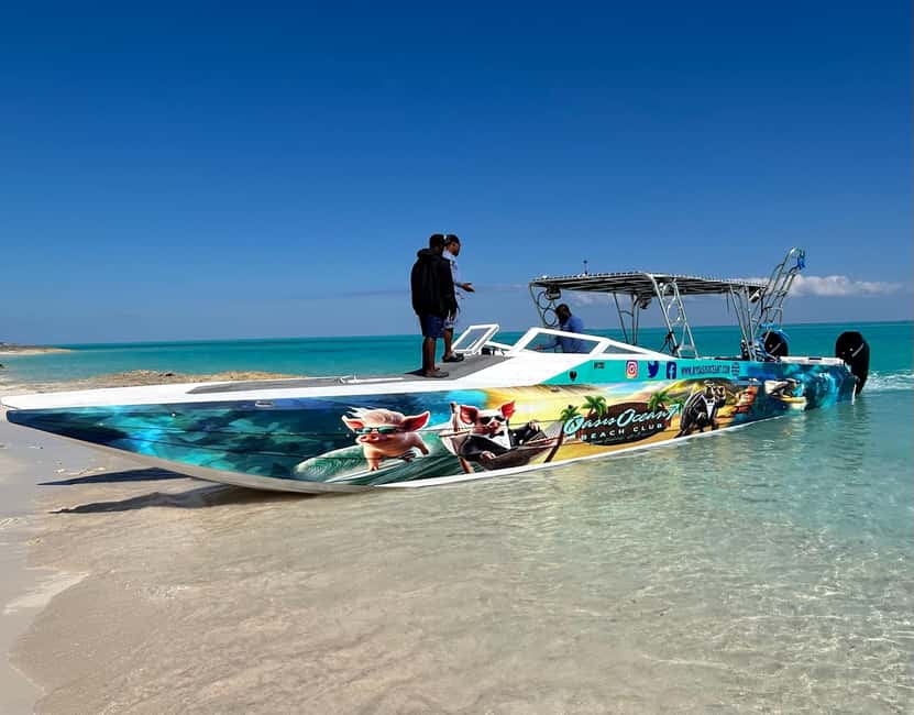 Nassau: Pigs, Snorkel, Turtles, Lunch, Private Beach Club - Pigs, lunch, and the beach layout that keeps things fun
