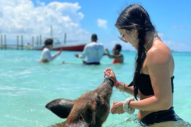 Nassau Swimming Pigs: Snorkeling, Lunch & Private Beach Club - Snorkeling and Water Toys: Fun Is Included, Weather Still Runs the Show