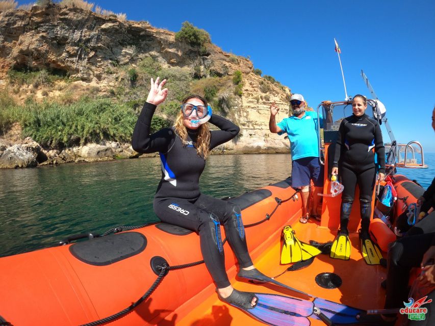 Nerja-Maro: Snorkeling & Sea Scooter Speedboat Trip - In the water: what your time under the surface feels like