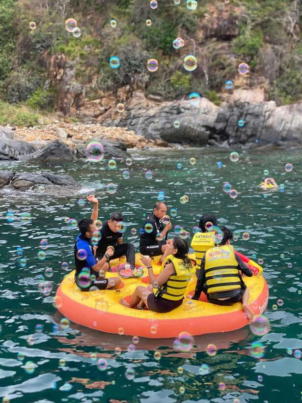 Nha Trang: Hopping Tour, Snorkeling, Boat Party, & BBQ Lunch - Coral Reef Snorkeling for 75 Minutes (Gear Included)