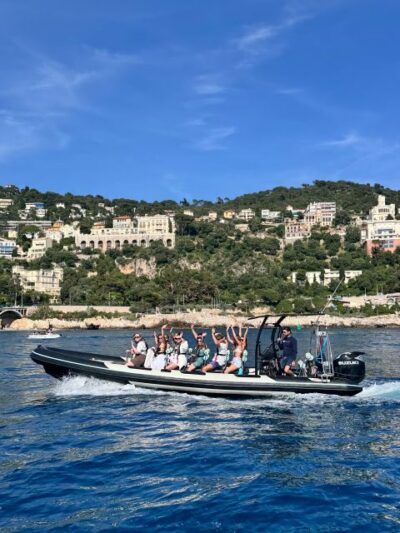 Nice: Mala Caves, Villefranche & Snorkeling Boat Tour - Port Lympia Launch: What Your First 20 Minutes Look Like