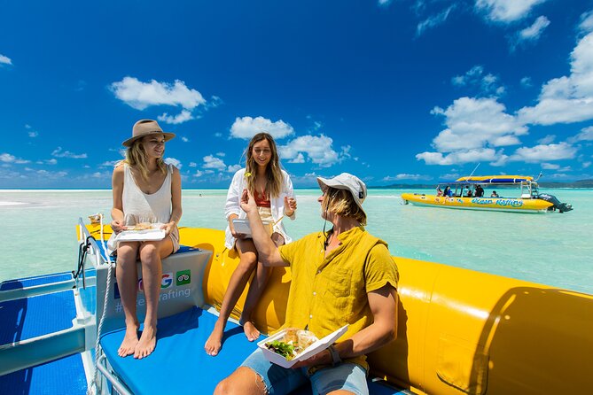 Ocean Rafting: Whitehaven Beach, Snorkelling & Hill Inlet Lookout - Choose Northern Exposure or Southern Lights for Your Beach-to-Reef Ratio