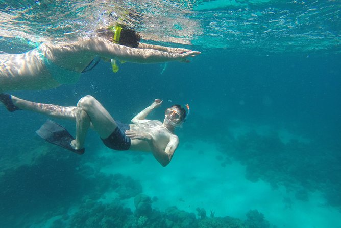 Orange Bay Snorkeling Sea Trip & Water Sports Banana boat & Quadra -Hurghada - Lunch on the Water: Simple Food, Big Comfort Value