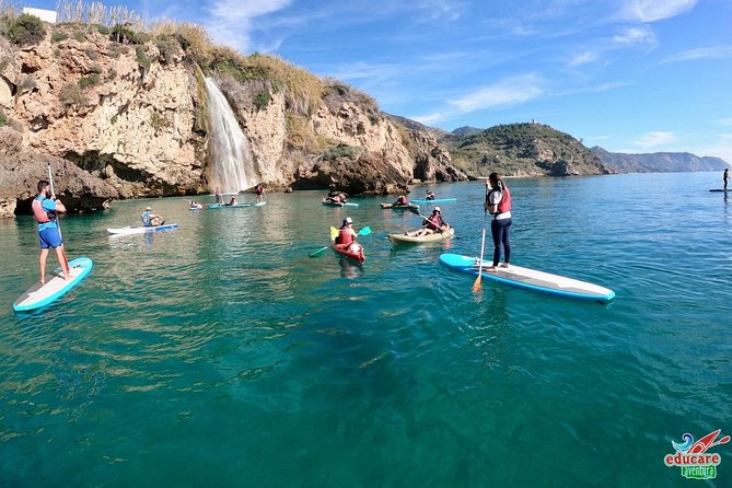 Paddle Surf Route Cliffs Nerja and Cascada de Maro + Snorkel - Snorkeling Breaks: What You’ll Do and What to Bring