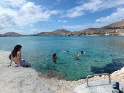 Paros: Sea Kayak Trip with Snorkeling and Snack or Picnic - Your guide day: tandem kayaks, safety gear, and photo-proof memories