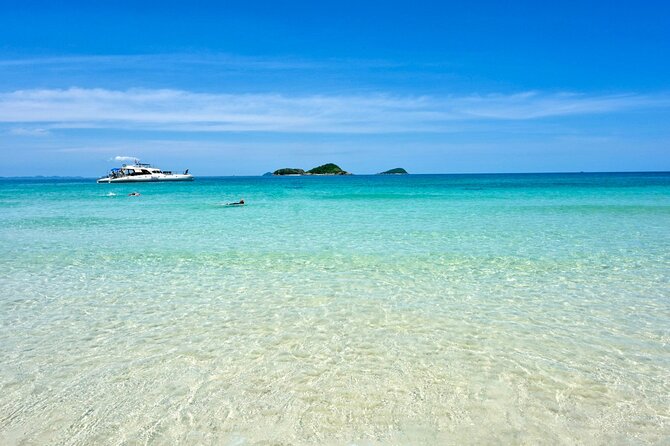Pattaya Full-Day 3 Tropical Island tour Snorkeling Cruise Buffet - Island Stop 2: Koh Rin, water sports, and cruising between beaches