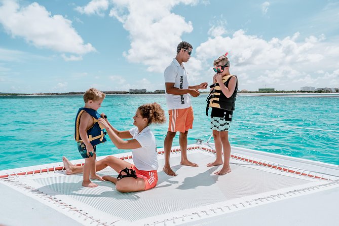 Premium Catamaran Morning Sail: Snorkeling, Mimosas and Brunch - Palm Beach start: shuttle ride, quick check-in, and calm water