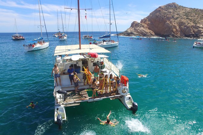 Private Catamaran Snorkeling Cruise in Los Cabos - Leaving From Finisterra Marina: Simple logistics, tight timing