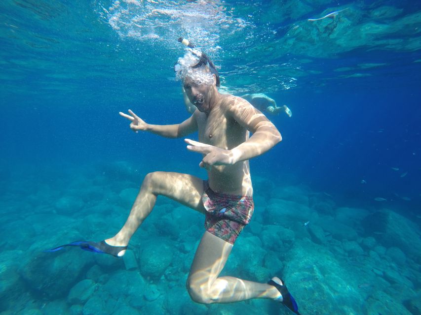 Puerto de Mogan: Boat and Snorkeling Trip - How the Yellow Boat Mogan trip is structured in 3 hours