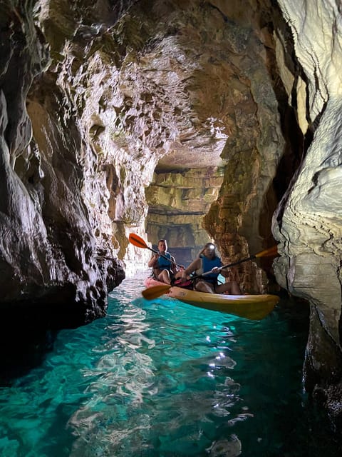 Pula: 3-hrs Kayak, Cliffs & Snorkeling Small Group Adventure - Snorkeling at a lesser-known Pula spot for sea life and photos