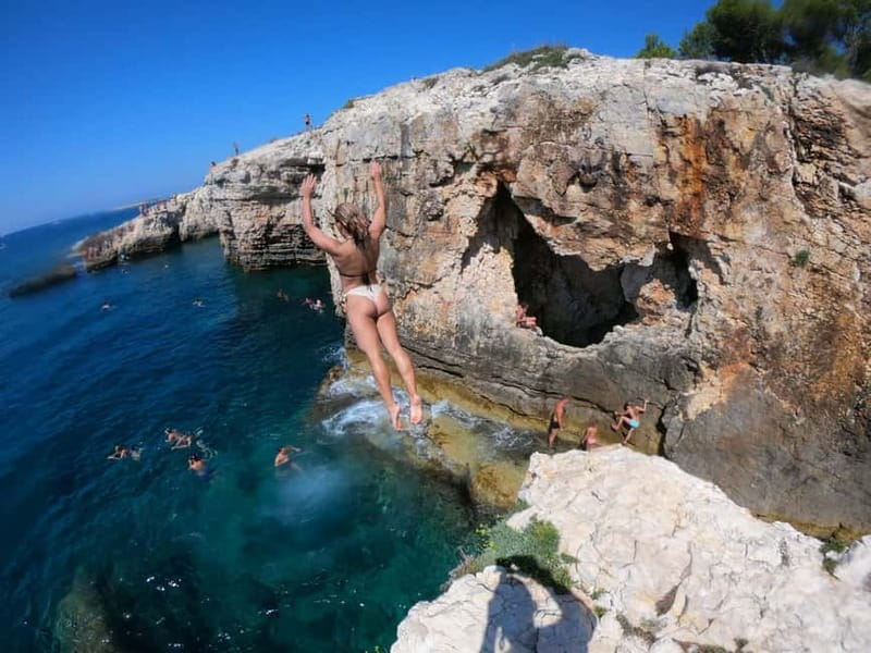 Pula: Cave Kayak, Snorkeling, Cliff Jumping All-in-one Tour - What the itinerary feels like hour by hour