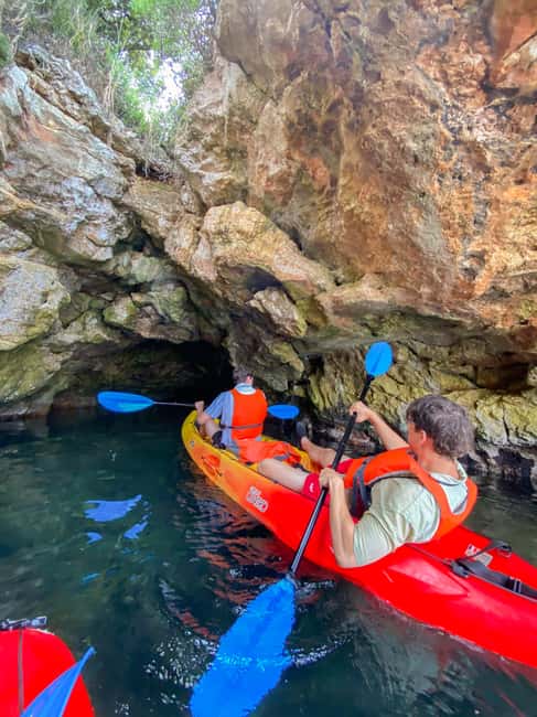 Pula: Cave Kayak Tour, Snorkeling and Island Jumping - The Cave Kayak Section: Paddling Close to a Real-World Surprise