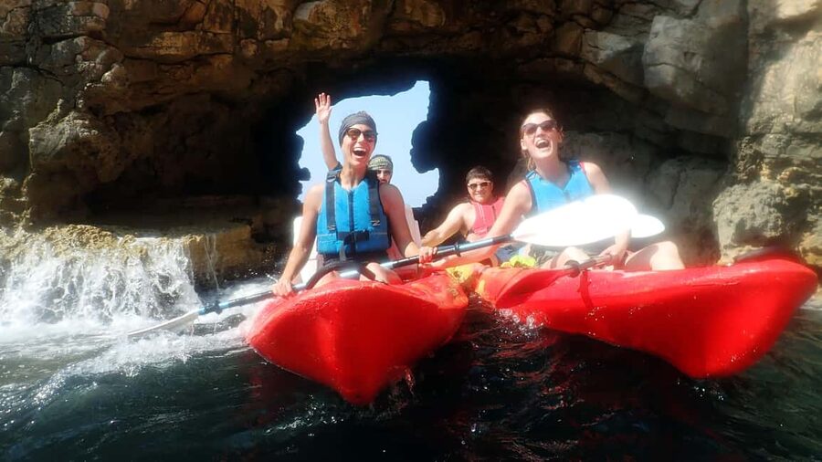 Pula: Sea Adventure – Boat, Kayak, Snorkeling & Cliff Jumps - The Hidden Beach Stop: Snorkeling, Drinks, and Optional Cliff Jumps