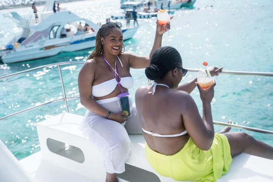 Punta Cana: Catamaran Tour with Reef Snorkeling and Open Bar - Bavaro Natural Pool: Waist-Deep Relaxation With a Drink in Hand
