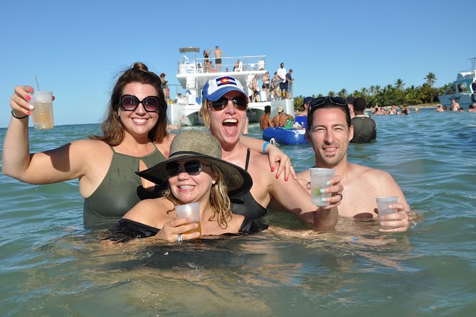 Punta Cana Snorkeling Cruise and Dune buggy Combo Adventure - Punta Cana beaches, natural pools, and the floating bar moment
