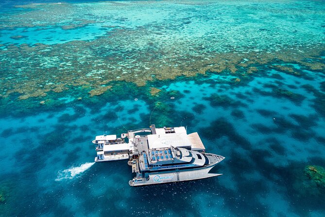 Quicksilver Great Barrier Reef Snorkel Cruise from Port Douglas - High-Speed Departure from Crystalbrook Marina to Agincourt